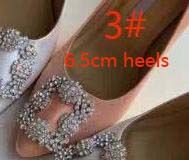 6.5cm heels 3# pink