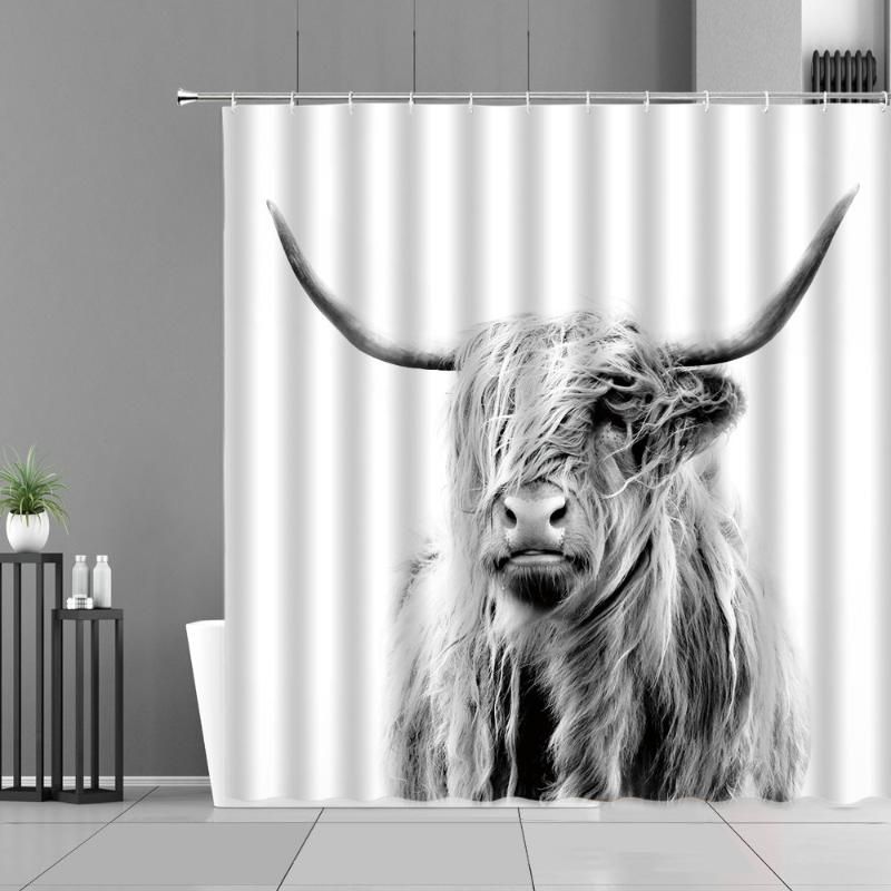 Whole Shower Curtains Highland Cow, Highland Cow Shower Curtain Uk