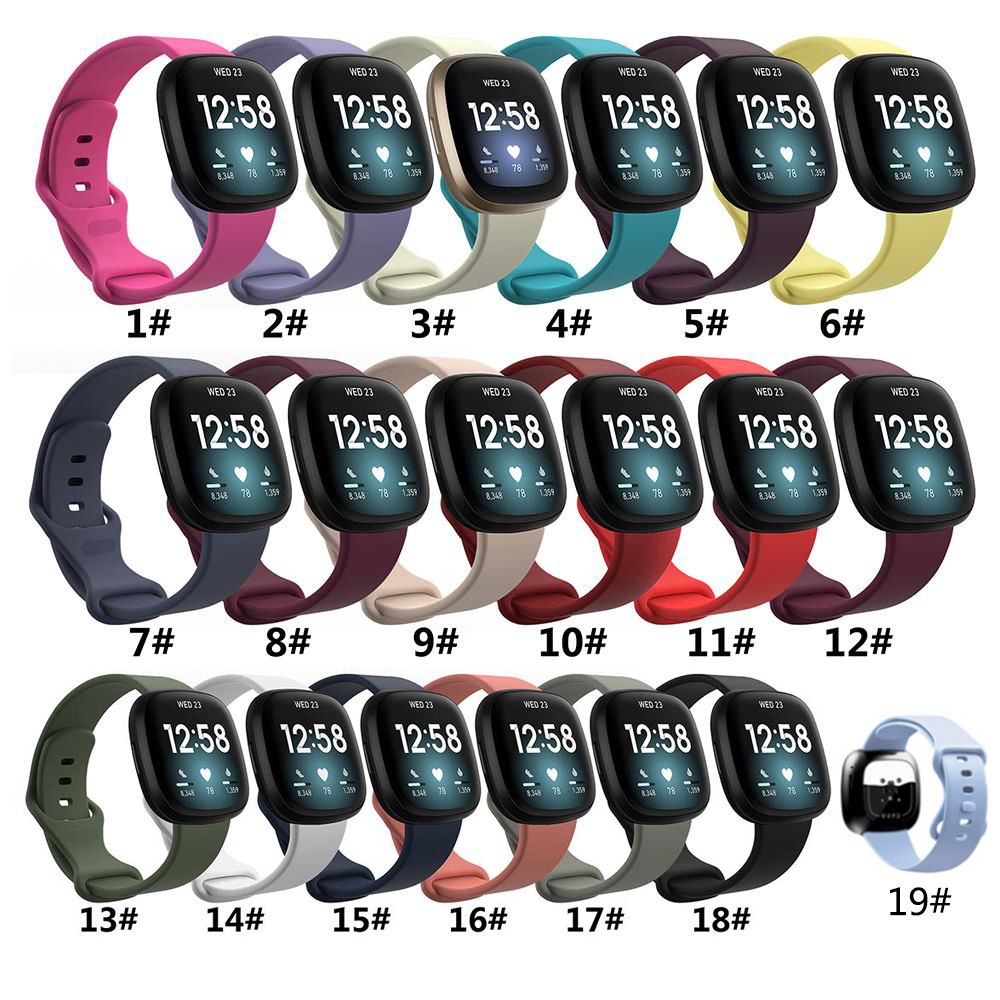 Compra Para Fitbit VERSA 3 Strap Wheamband Para Versa3 / Fitbit Sense Brazy  Band Smart Watch Sport Reemplazo De Pulsera Barato | Entrega Rápida Y  Calidad | Es.Dhgate