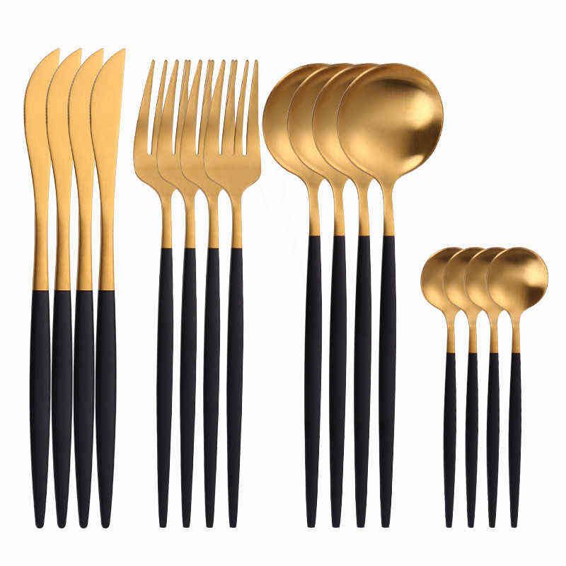 Zwart goud 16pcs