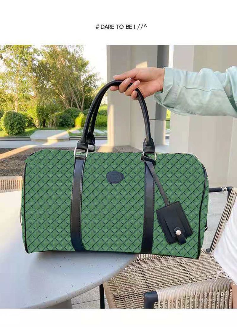 green goyard duffle bolsa