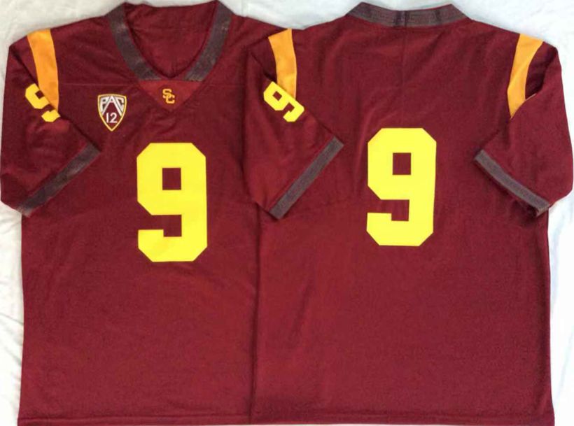 9 Slovis röd retro utan namn Jersey