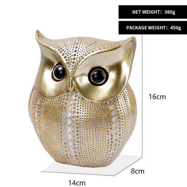 White Gold Owl