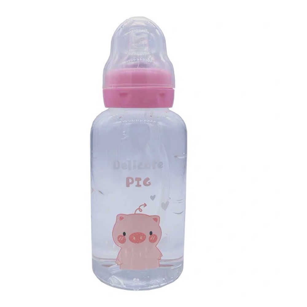 Cute Cartoon Glass Water Bottle Pacifier Straw Cup Suitable for Adult Children Milk Glass Bottle Baby Cute Cartoon Glass Water Bottle Pacifier Straw Cup Suitable for Adult Children Milk Glass Bottle Baby