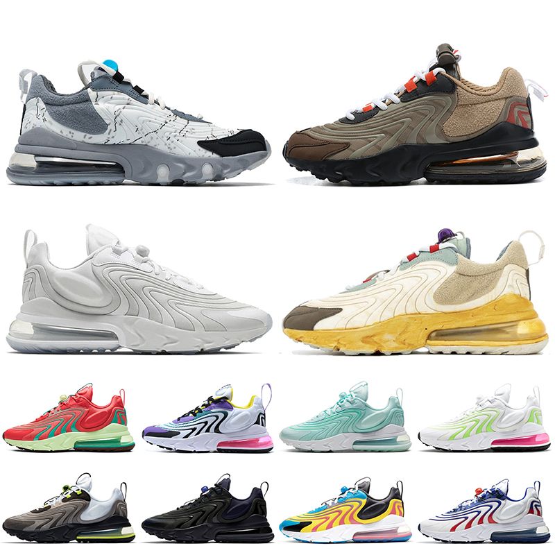 comprender sociedad Tomar un riesgo Nike Air Max 270 React Travis Scott Cactus Trails Reaccionar SPAC  Zapatillas para correr Gris Brown