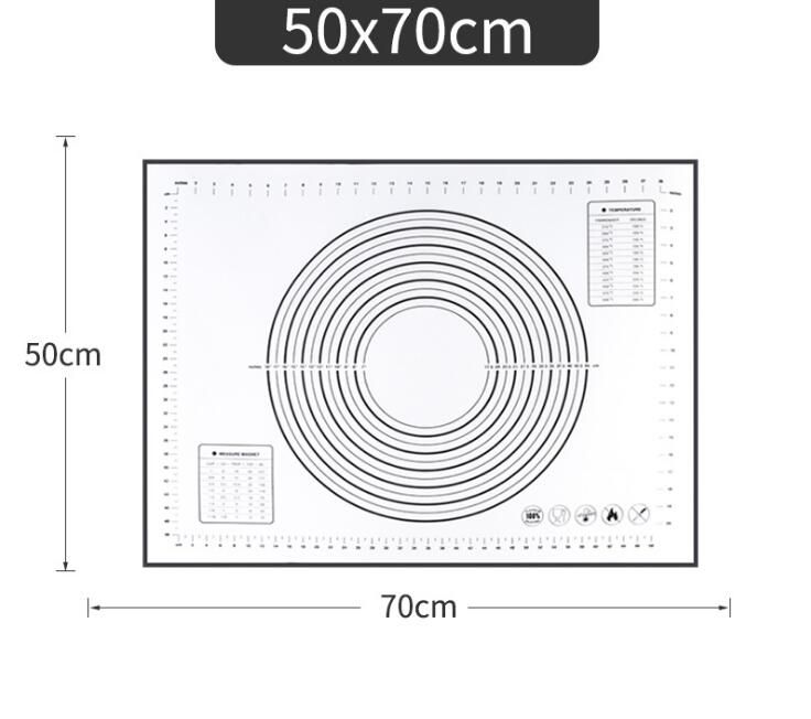 50 * 70cm zwart 0,4 mm