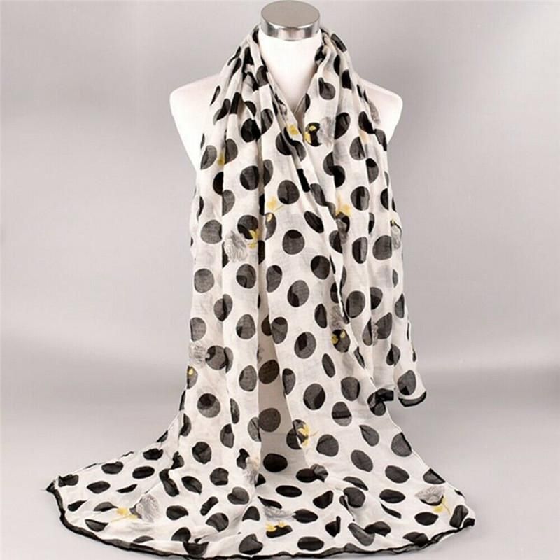 Women Soft Long Neck Large Scarf Wrap Shawl Pashmina Stole Scarve Chiffon Cotton