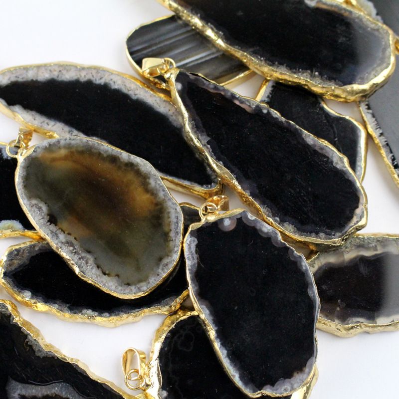 Black Agate Pendant