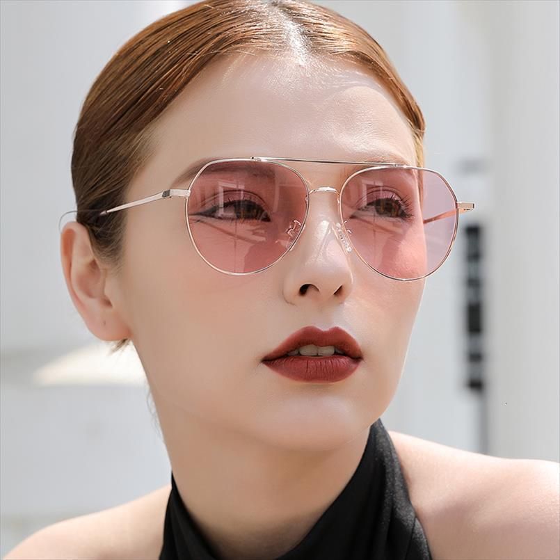 Gafas sol Mujeres polarizadas UV400 Lente Cristal Ladies Dropshipping de sol Gafas