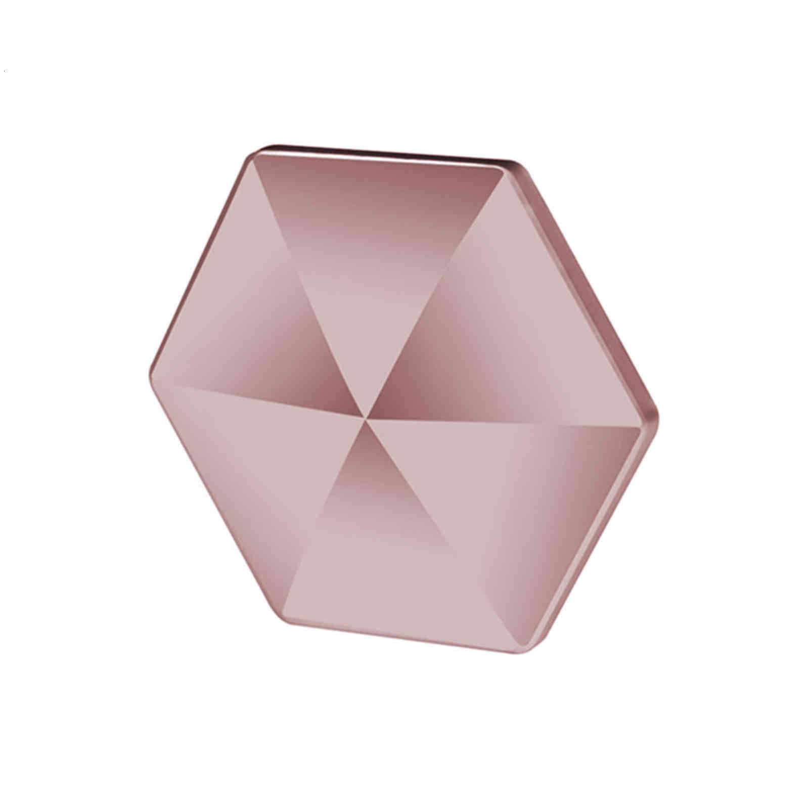 Ouro rosa hexagonal