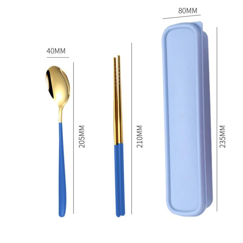 Stijl 2: Gold Blue Set