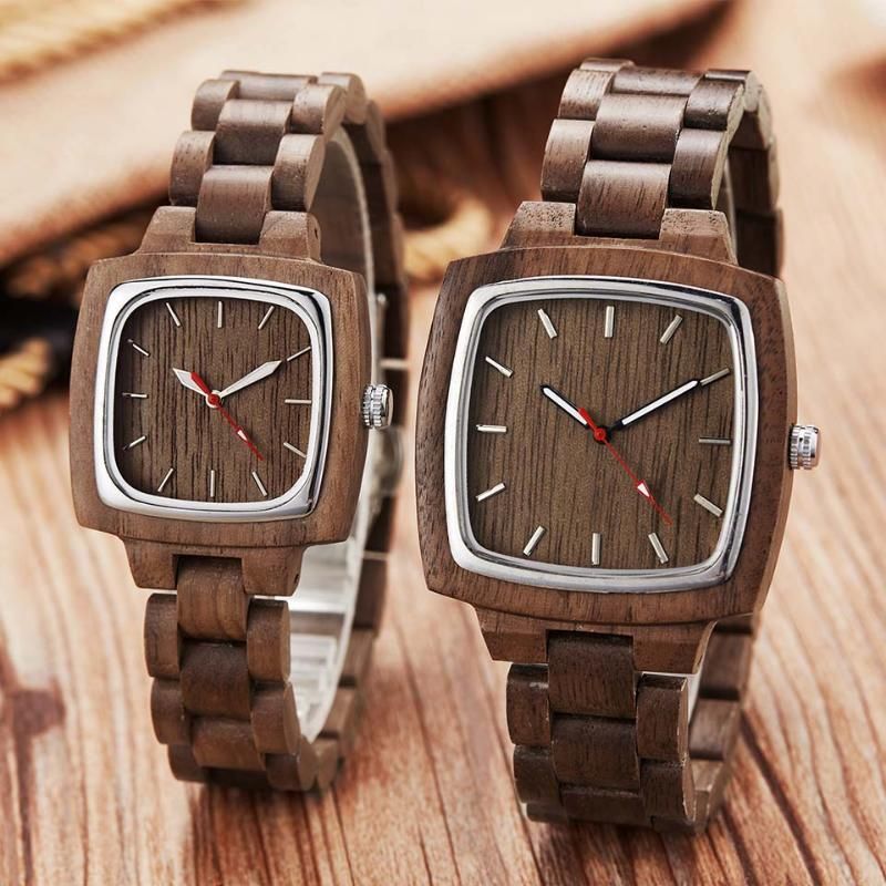 Couple Wood Watch