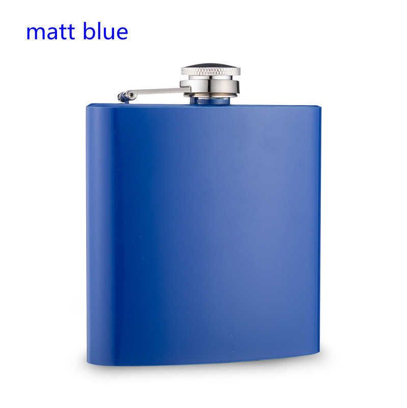 Mat blauw