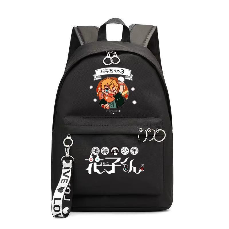 Toilet-Bound Hanako-Kun Fashion Print Backpack Unisex Casual Daypacks Daypack High Capacity 