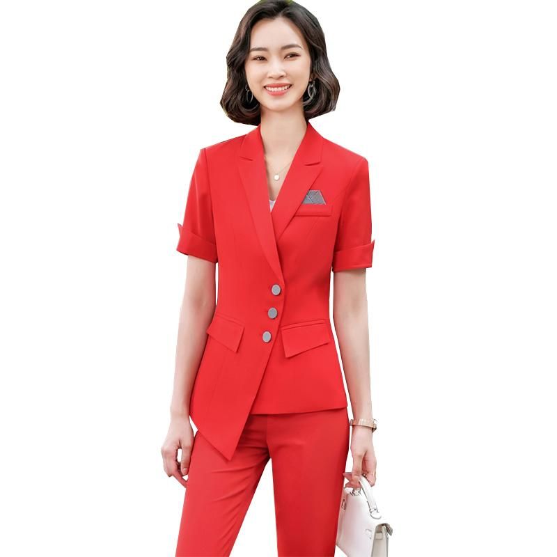 Womens Two Piece Pants Fashion Short 