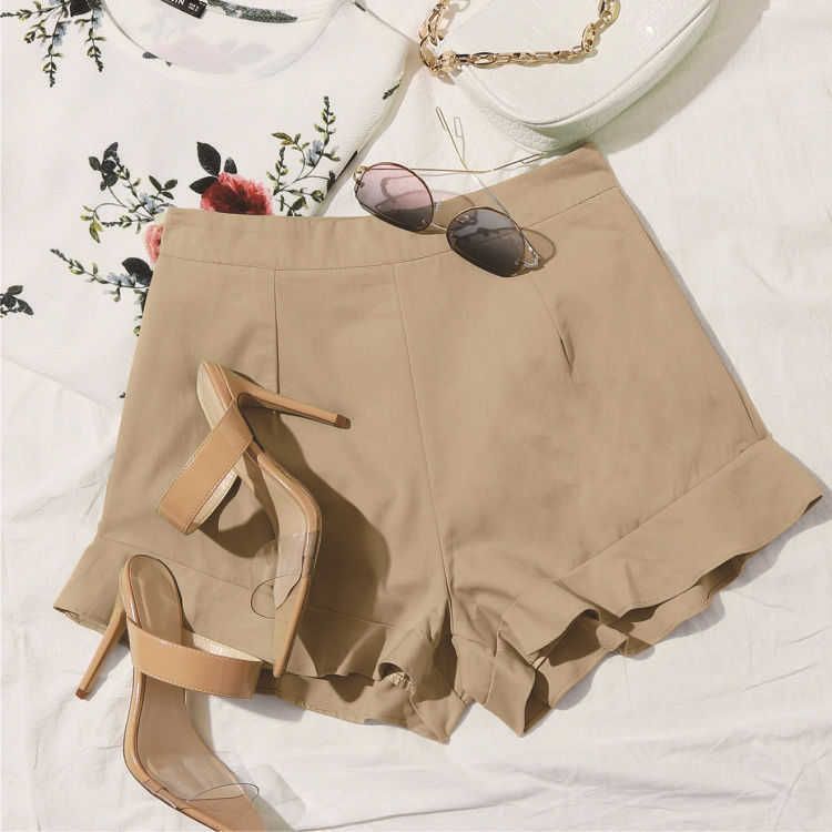 Khaki sommar shorts