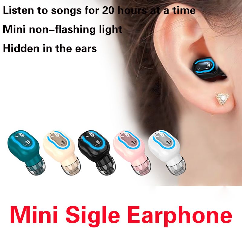 Fornitura Allingrosso Mini Auricolari Bluetooth Invisibili Ultra Piccoli  Cuffie Wireless Ultra Piccole Cuffie Batteria Lunga Durata Intelligente  Riduzione Del Rumore Stereo Single Ear Sport Auricolari Da Szycxh18, 3,56 €  | DHgate Italy