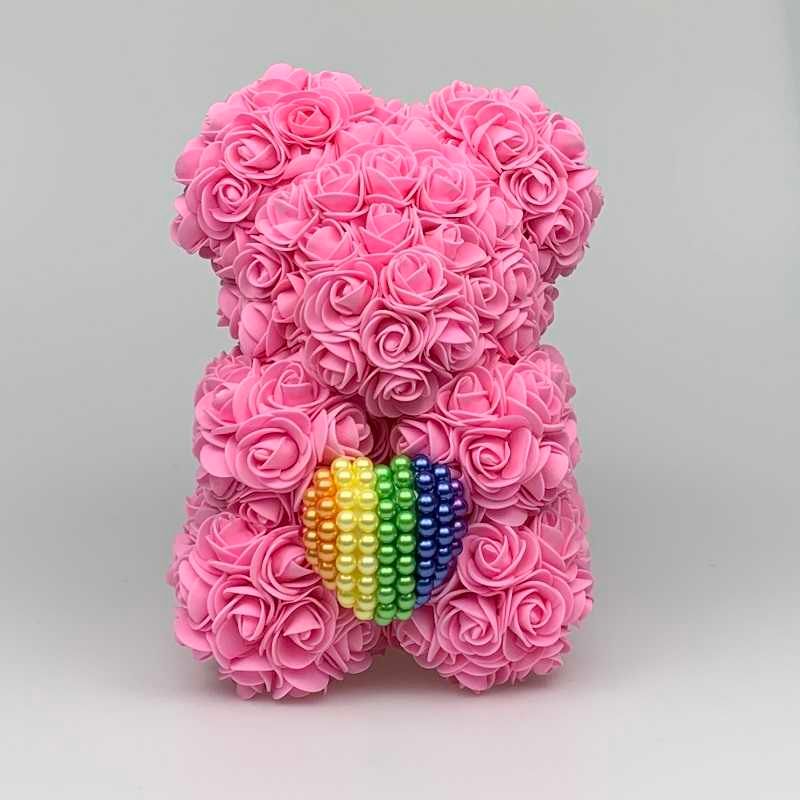 Bear4with Rainbow-25cm No Box
