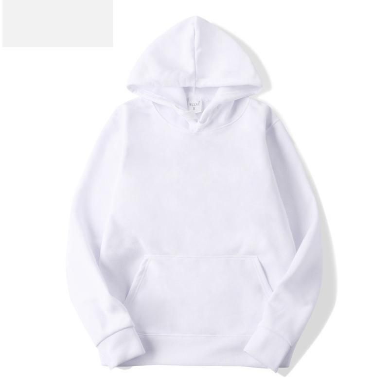 Sudadera con capucha blanca