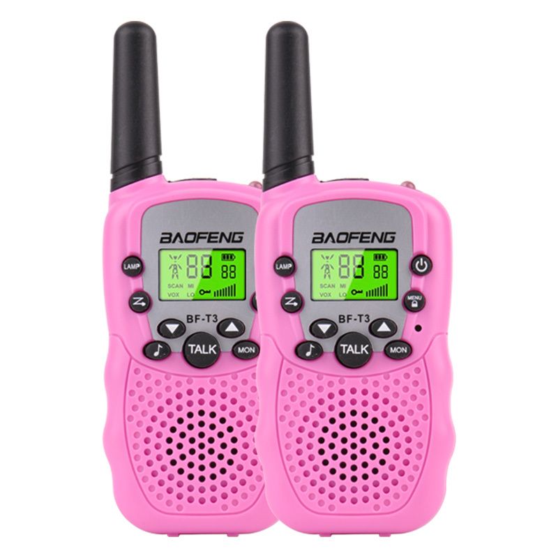 2pcs Pink Raido