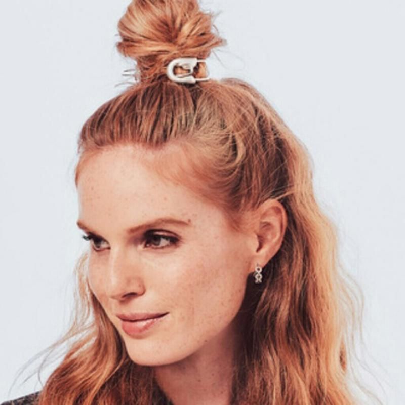 Hair Clips & Barrettes Original Safety Pin Bun Cuff Summer Style Fancy Pony Tail Cuffs Top Hair Clips & Barrettes Original Safety Pin Bun Cuff Summer Style Fancy Pony Tail Cuffs Top