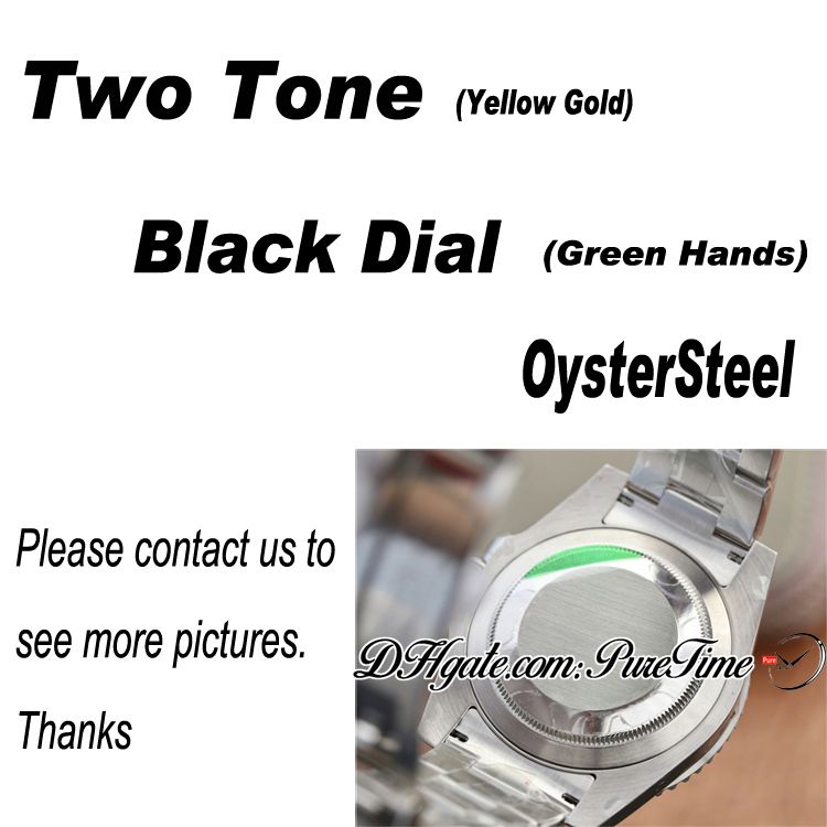 TWO TONE -YG-Green hands