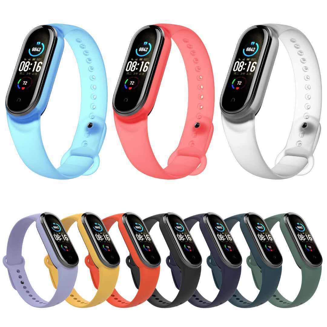 pulseira transparente mi band 5