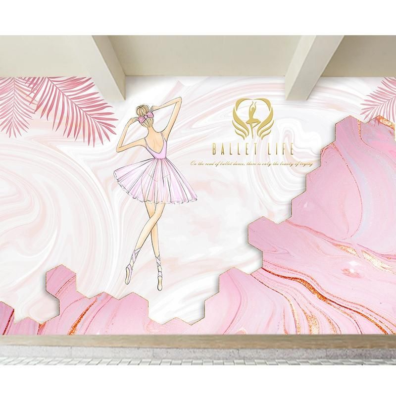 Fondos de pantalla Personalizada Ballet Pintado Papel Pintado Fondo Simple Arte Fondo Decoración de la pared Fondos de pantalla Personalizada Ballet Pintado Papel Pintado Fondo Simple Arte Fondo Decoración de la pared