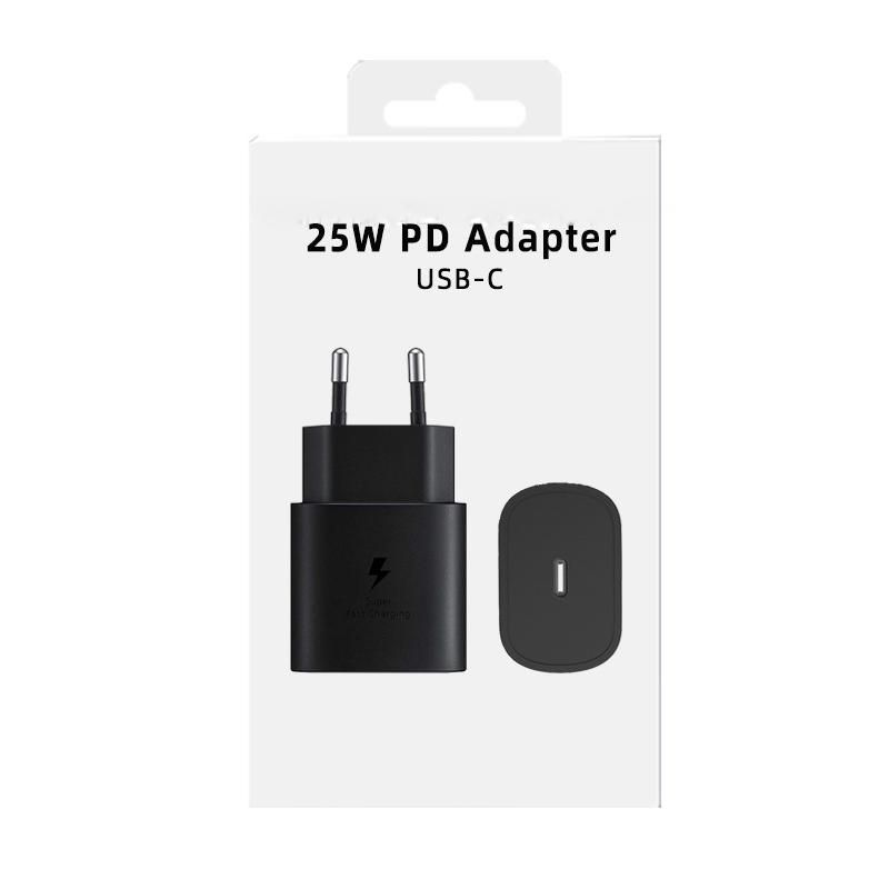 25W EU charger with box