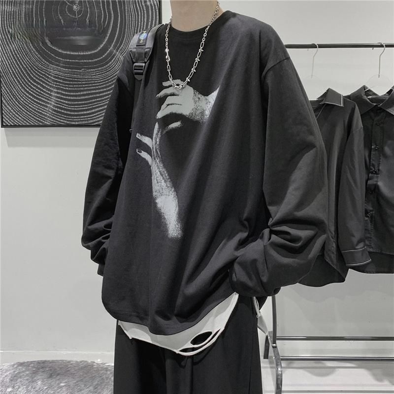 Long Sleeve China T-shirt Men  S M L XL 2x 3x 4x LS Beijing Tee