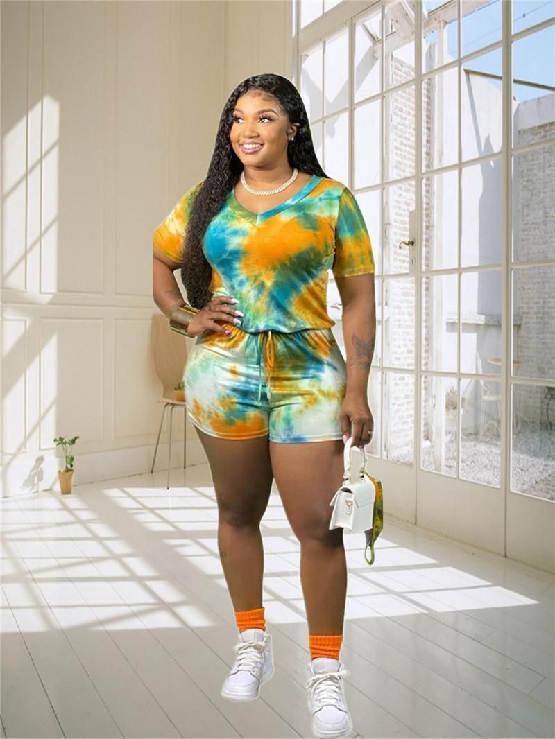 Women Shorts Jumpsuits 3XL 4XL 5XL Plus 