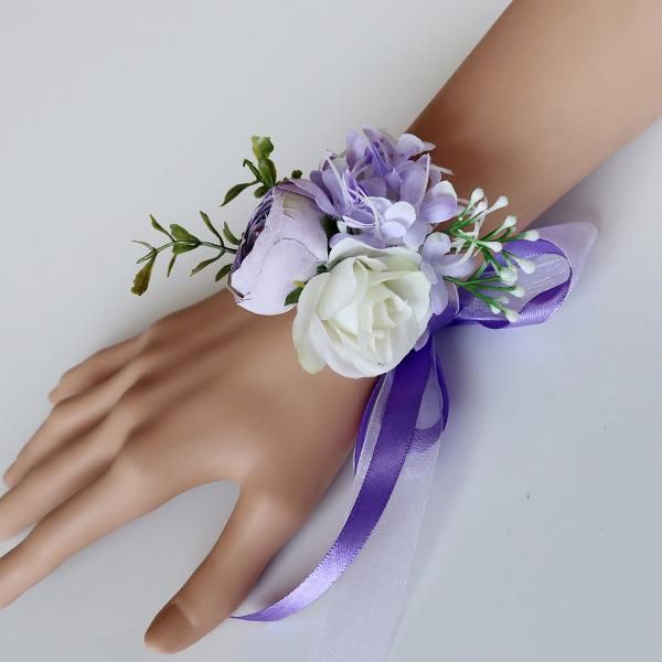 Purple wrist flower