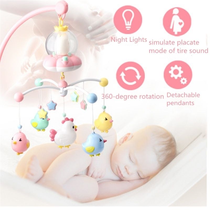 Acheter Pas Cher Baby Berceau Mobiles Rattles Musique Jouets Educatifs Lit Bell Carrousel Pour Cots Projection Sensory Toddler Bebe Bebe Jouets Du 15 74 Fr Dhgate