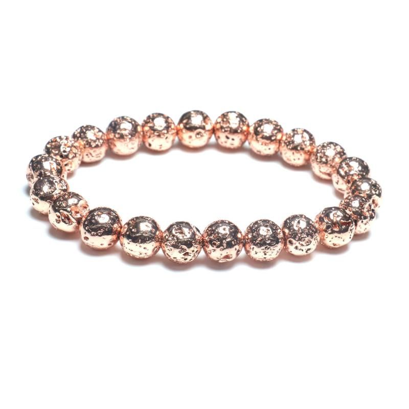 Hématite Rose Gold Hommes Taille