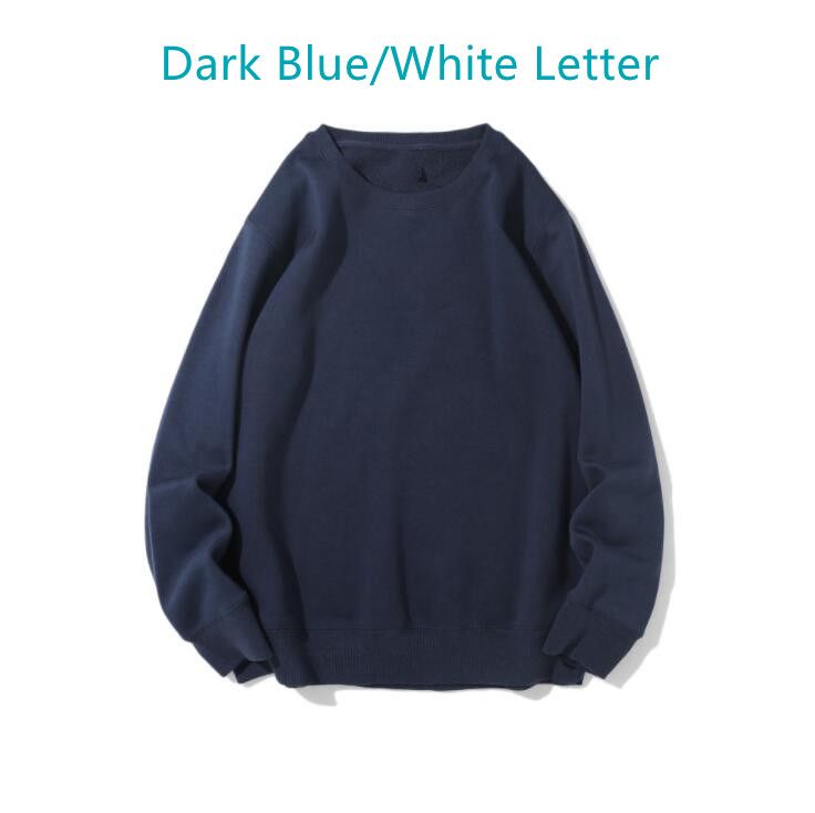 Dark Blue/white Letter