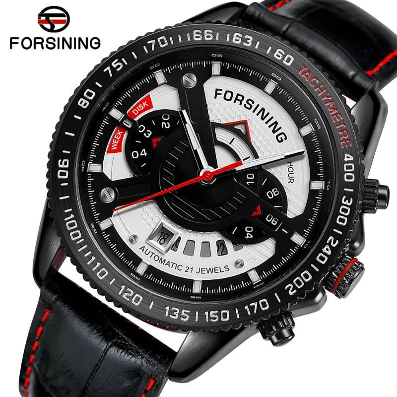 Automatic Mechanical Men Wristwatch Fashion Casual Sport Male Clock Top