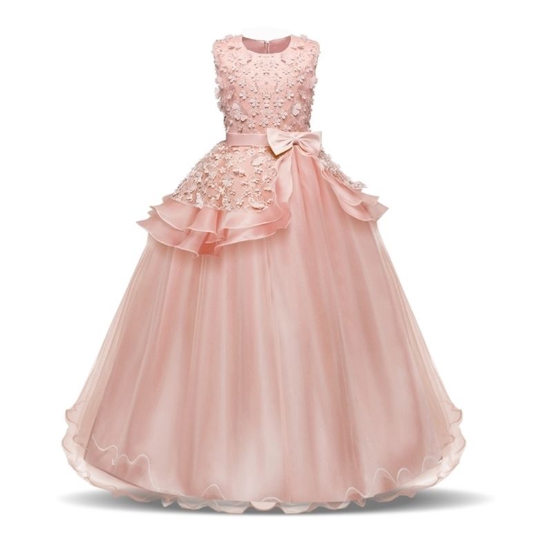 Compra Niño Fiesta Vestido Formal Ropa Formal Vestido Tutu Vestidos Niñas  Vestido De Cumpleaños Para Niñas Para 5 6 7 8 9 10 11 12 13 13 Años De Edad  Bebé 210329 Barato | Entrega Rápida Y Calidad | Es.Dhgate
