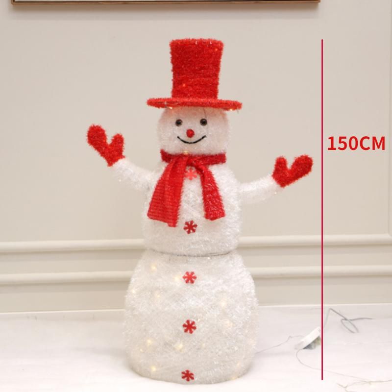 150 cm chapéu vermelho snowma