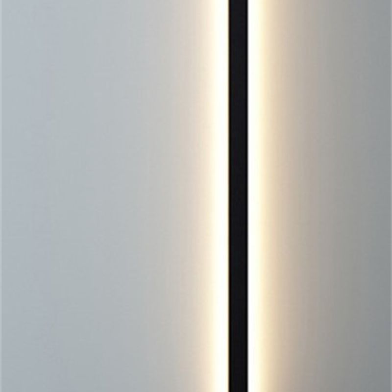 Black Lamp Body-Long 50cm-Warm Light-Wit