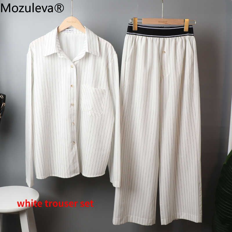 White Trouser Set