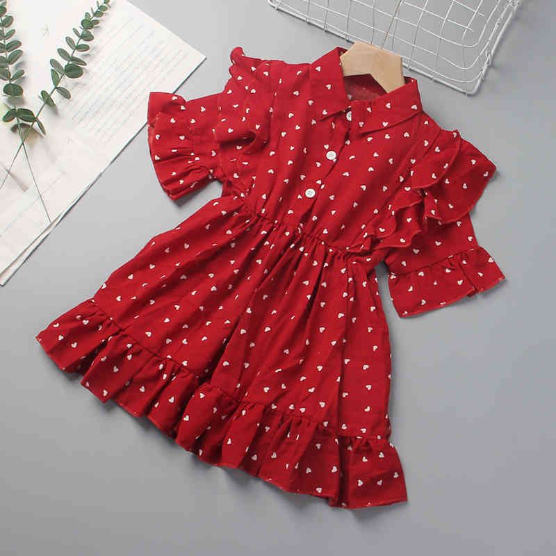 Compra Vestidos Casuales Para Niñas 2021 NUEVO VERANO NIÑOS Partido  Disfraces Para 2 6 Años Niña De Manga Corta Para Niños Impresión De Corazón  Vestidos X0509 Barato | Entrega Rápida Y Calidad | Es.Dhgate
