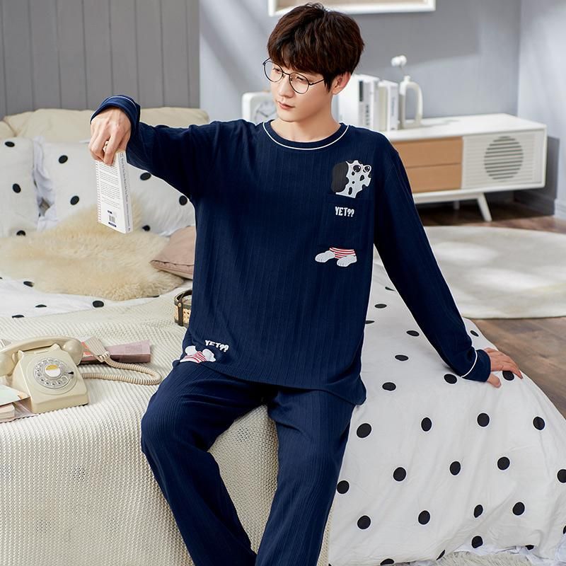 Mens Sleepwear Winter Anime Pajamas 