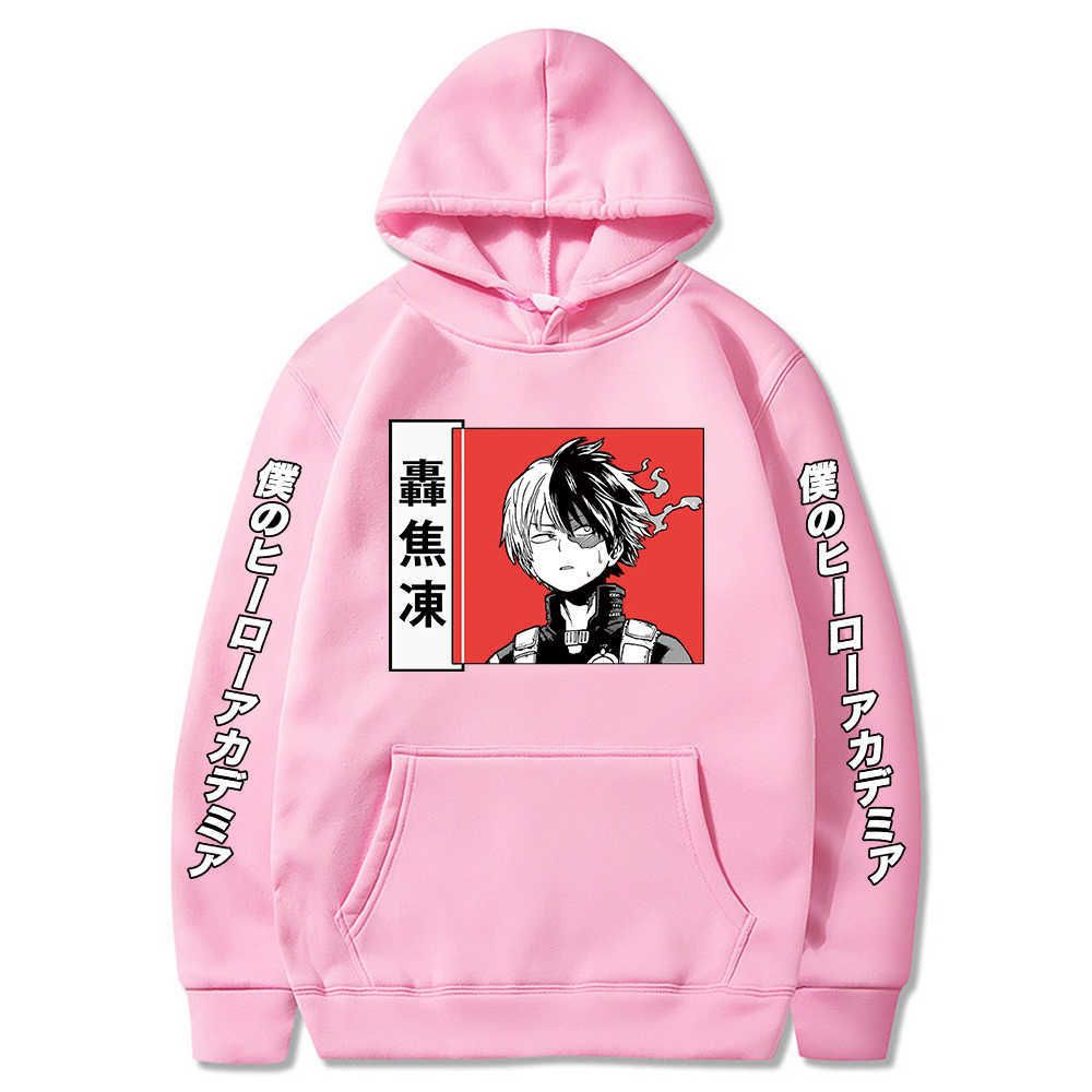 mha todoroki moletom com capuz
