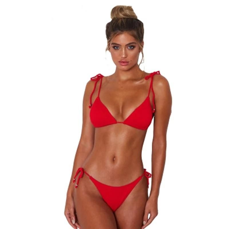 bikini rosso