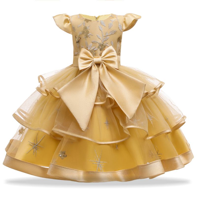 Vestido tutú para niñas Elegante princesa Princesa niños Fiesta de la noche de niños 4 5 Vestido tutú para niñas Elegante princesa Princesa niños Fiesta de la noche de niños 4 5