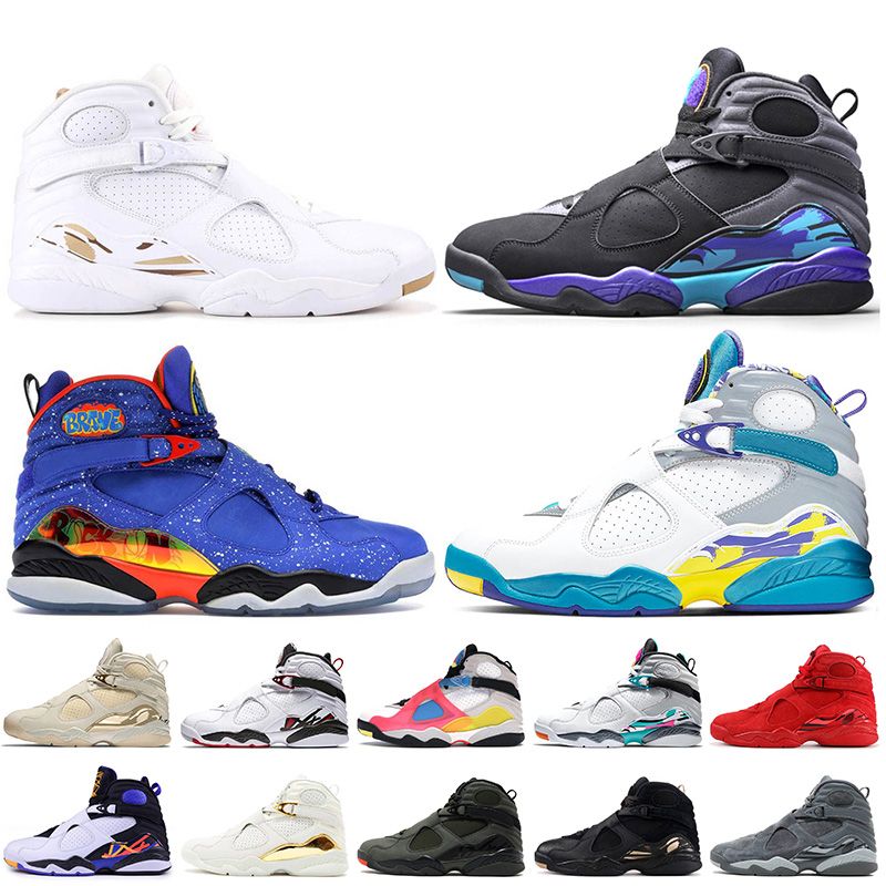 Nike Jordan 8 Jordan Retro 8 8s 2021 Diseñadores de Lujos Jumpman 8 8S Zapatos
