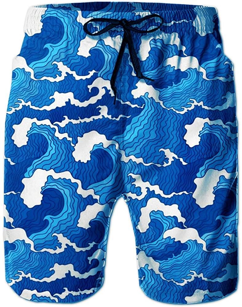 Mens Shorts Men SwimmingTrunks Lucky 
