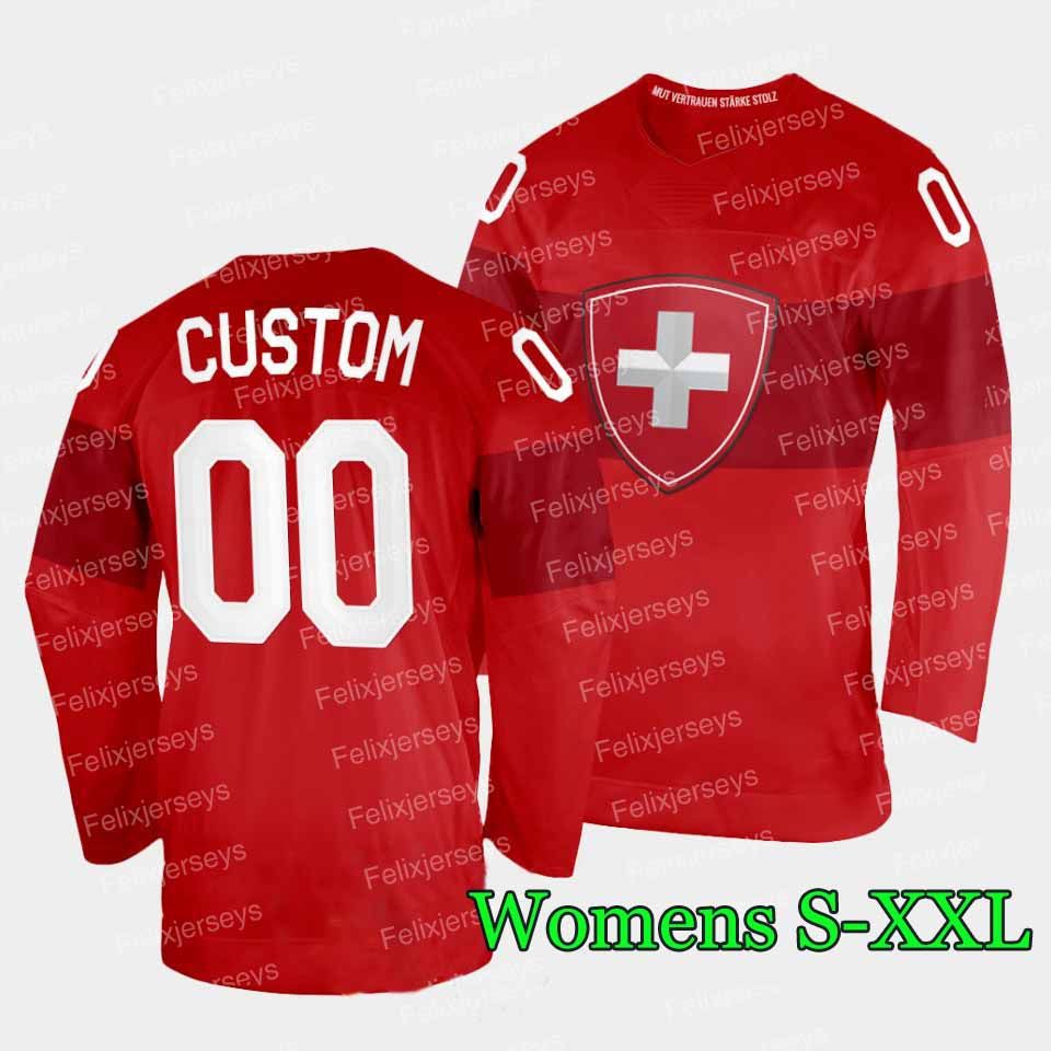 Red Womens S-xxl