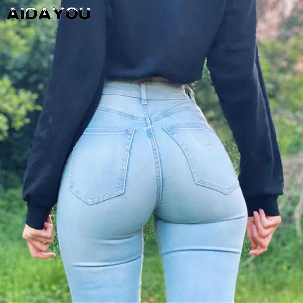 Acquista Jeans A Vita Alta Le Donne Culo Botgy High Waist Curvy Jeans Tummy  Control Jeans Colombiano OUC021 X0708 A 15,85 € Dal Catherine002 | DHgate  Italy