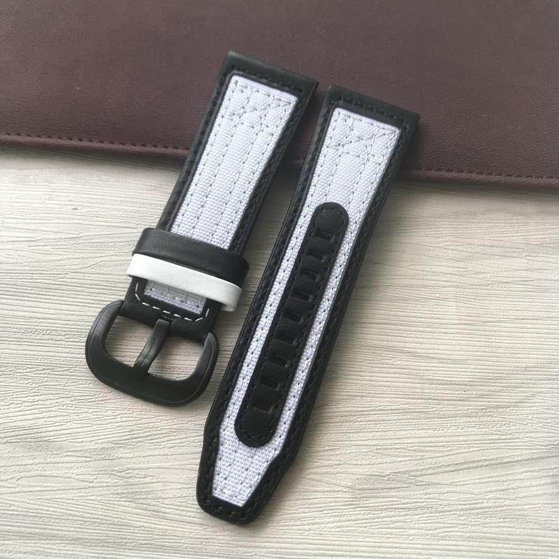 White black buckle 28mm